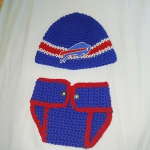 Buffalo bill's newborn outfit